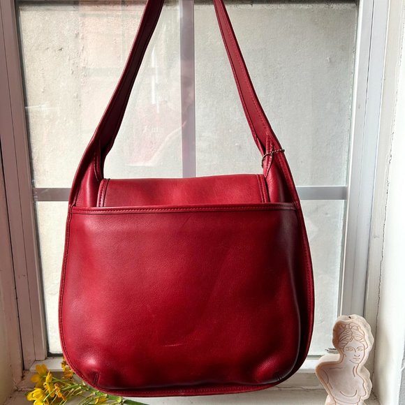 Red Ergo Flap Bag - Picture 6 of 6